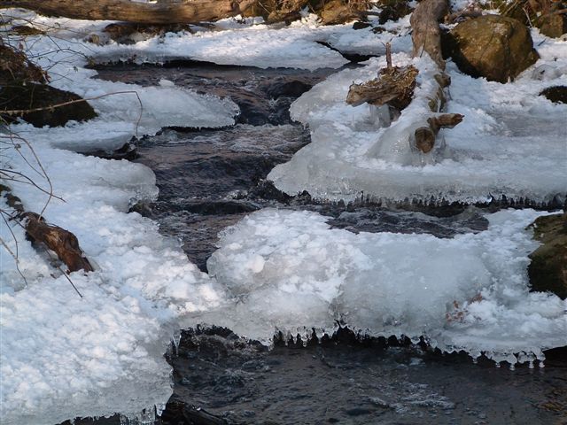 water frozen in midstream (7)