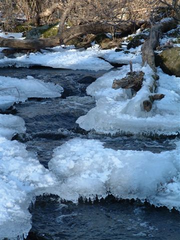 water frozen in midstream (12)