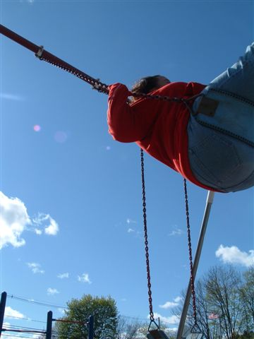 christines little red swing